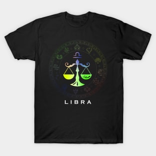 Zodiac sign Libra T-shirt T-Shirt